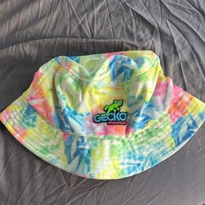 Gecko Hawaii Kids Colorful Bucket Hat